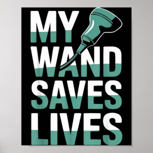 Poster Sonografista ultrassom médico radiologia