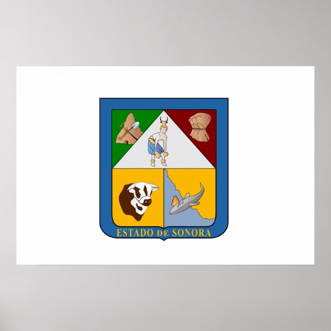 Poster Sonora, México (Frente)