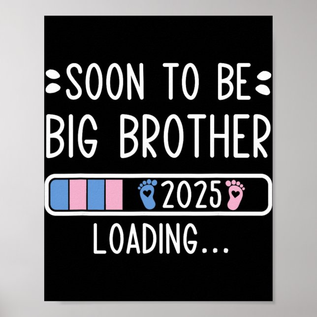 Poster Soon To Be Big Brother 2025 Loading Pregnancy Anno (Frente)