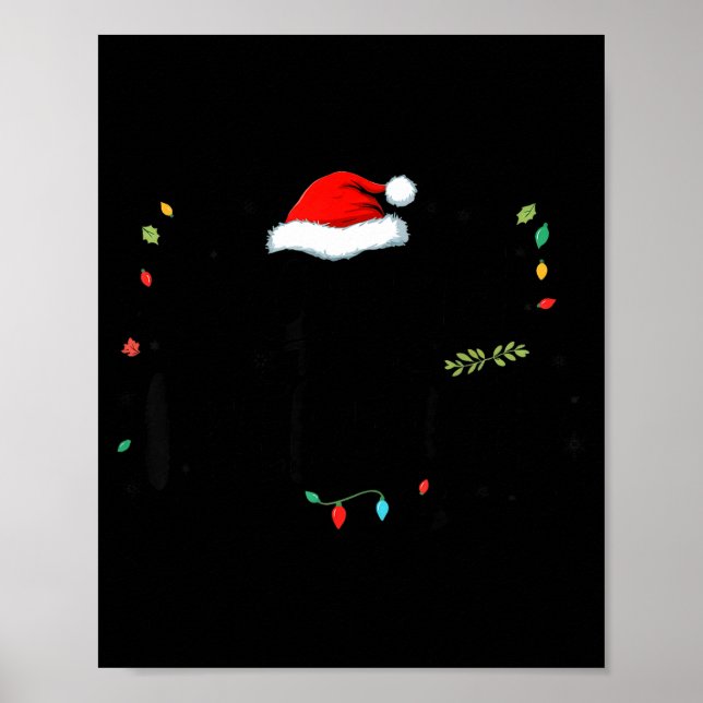 Poster Soon To Be Merry'd Christmas Engaged Fiance Santa  (Frente)