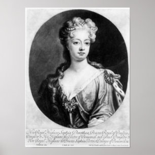 Pôster Sophia Dorothea, rainha de Prússia