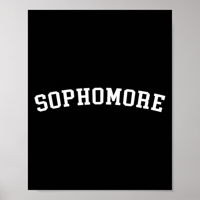 Poster Sophomore (Frente)