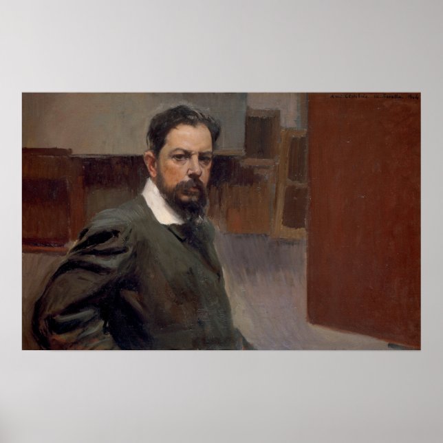 Poster Sorolla - autorretrato (Frente)