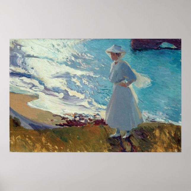 Poster Sorolla - Maria Na Praia, Biarritz (Frente)