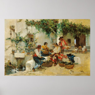 Poster Sorolla - Vendendo Melões