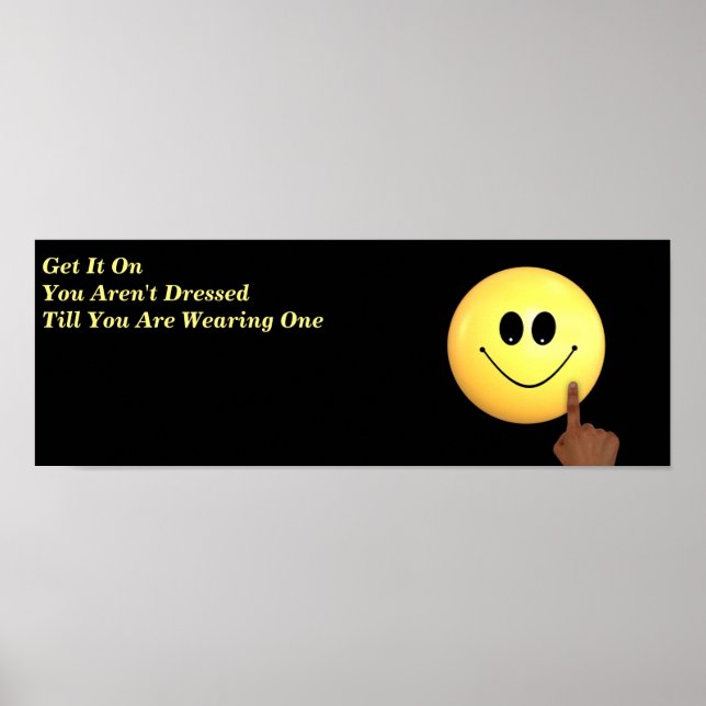 Poster Sorria (Frente)