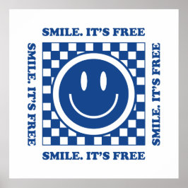 Poster Sorria É Grátis