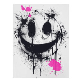 Pôster Sorriso ácido