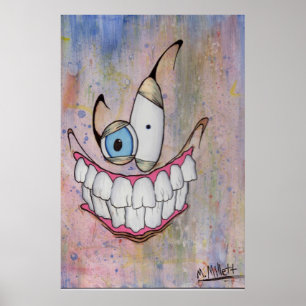 Pôster Sorriso assustador