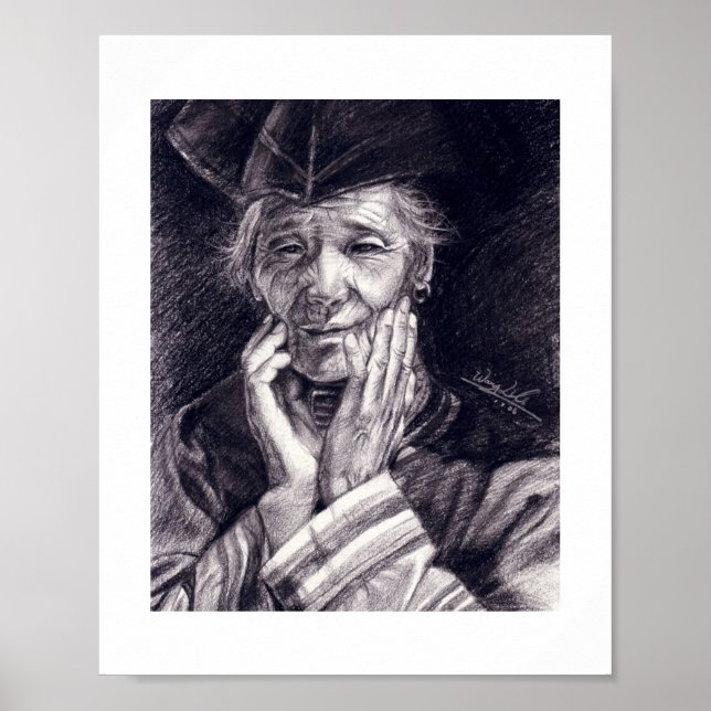 Poster Sorriso da avó (Frente)