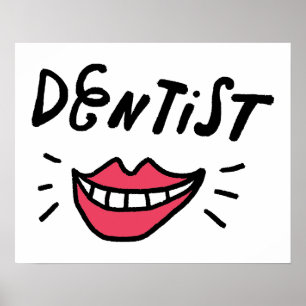 Poster Sorriso do dentista