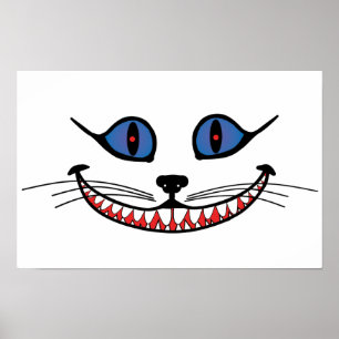 Poster Sorriso do Gato de Cheshire