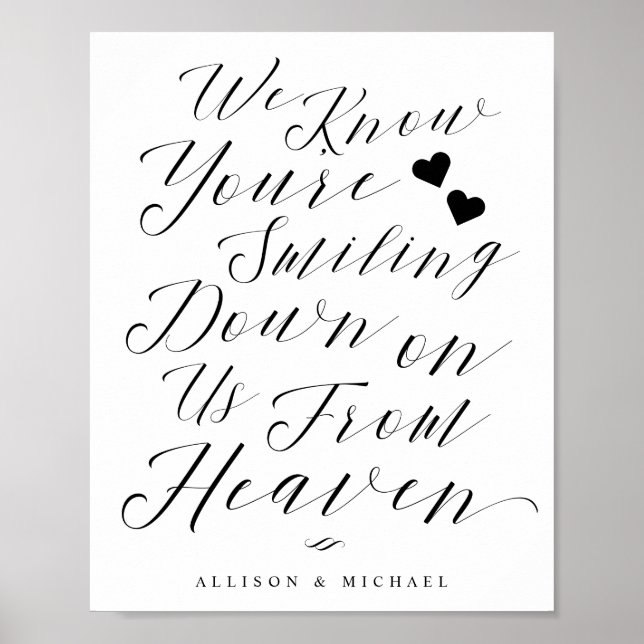 Poster Sorriso Do Sinal Memorial De Script Celestial (Frente)