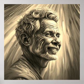 Poster Sorriso profundo