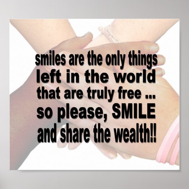 Poster Sorrisos  (Frente)