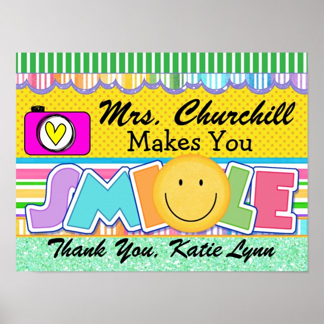 POSTER SORRÍVEL! - SRF (Frente)