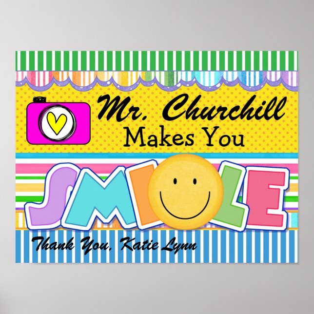 PÔSTER SORRÍVEL! - SRF (Frente)