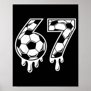 Poster Sorvete 67 Futebol Gotejamento Geração Alpha Seis 