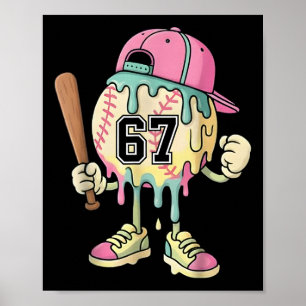 Poster Sorvete Bysebyll Drip 67 Meninos e Meninas Bytter
