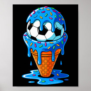 Poster Sorvete De Futebol Gota Divertida Confeitos Aniver