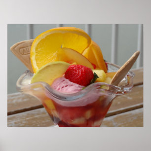 poster sorvete de Sundae