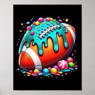 Poster Sorvete Drip Futebol Coisas Para Meninos Juventude