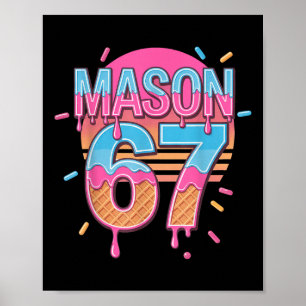 Poster Sorvete Mason 67 Meme Bysebyll Drip