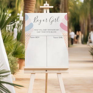 Poster Sorvete Pastel Gênero Previsão de Revisões