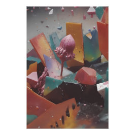 Pôster Sorvete Treeling - Ken Gage Art