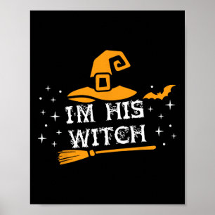 Poster Sou a bruxa dele, Casais de Halloween Figurume F