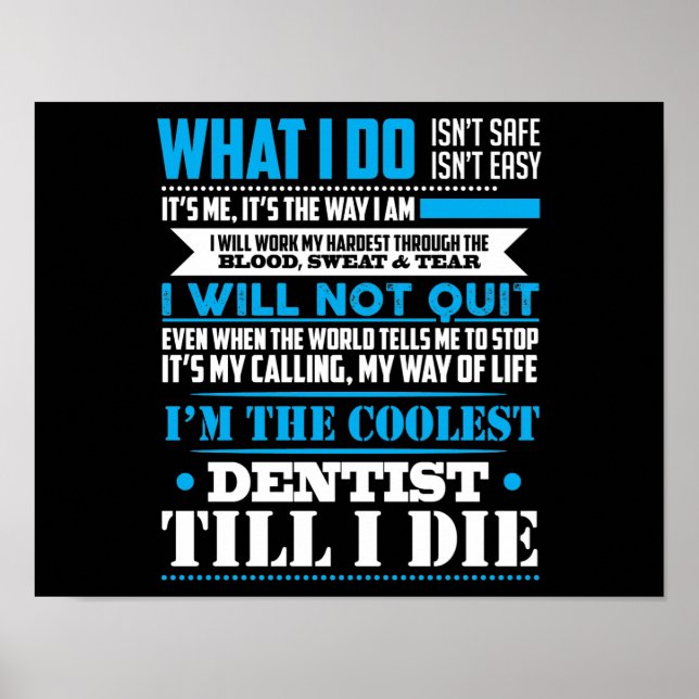 Pôster Sou a mais legal prova de profissão hilariante (Frente)