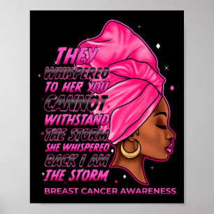 Poster Sou a tempestade Mulheres Negras Sobreviventes do 