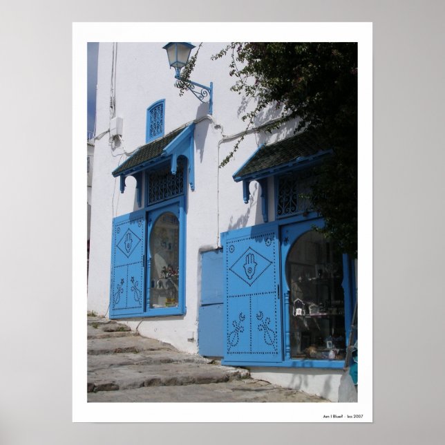 Pôster Sou Azul? (Frente)