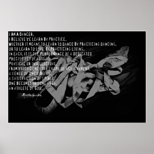 Poster Sou dançarina (Frente)