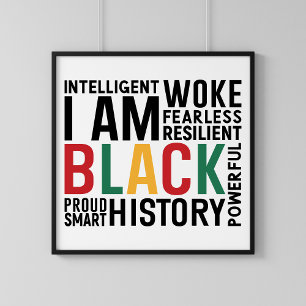 Pôster Sou História Negra