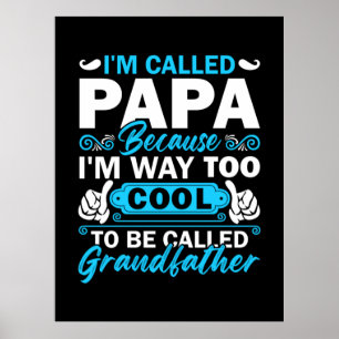 Poster Sou Muito Legal Para Ser Chamado De Avô