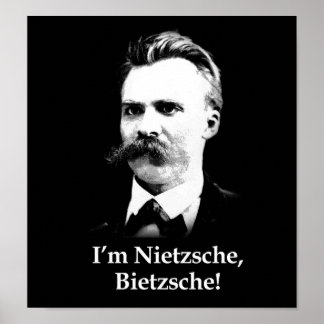 Pôster Sou Nietzsche, Bietzsche!