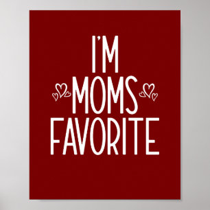 Poster Sou o Favorito da Mamãe