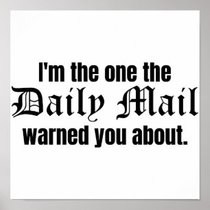 Poster Sou o único que o Daily Mail te avisou