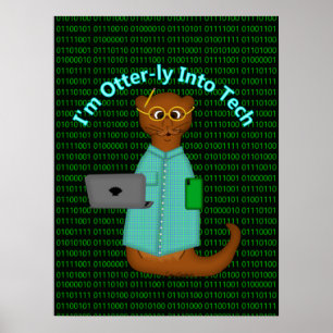 Poster Sou Otter-ly Into Tech