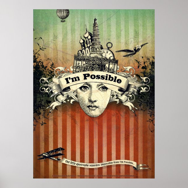 Pôster Sou possível (Impressão) (Frente)