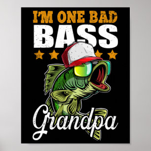 Poster Sou Um Avô Muito Legal Pescando No Dia Dos Pais