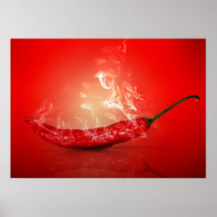 Pôster Sou um chili fumante