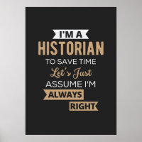 Sou um historiador para poupar Vamos de tempo, ape