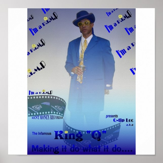 Pôster Sou um P.I.M.P. (Frente)