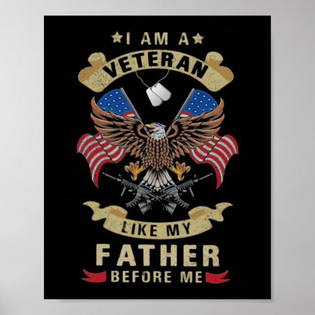 Poster Sou Um Veterano Como Meu Pai Antes De Mim (Frente)