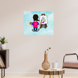 Poster SOU UMA ARTISTA. Qual é o seu SUPERPODER?