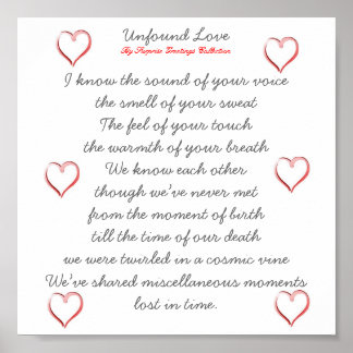 Pôster Soul Mate Poem