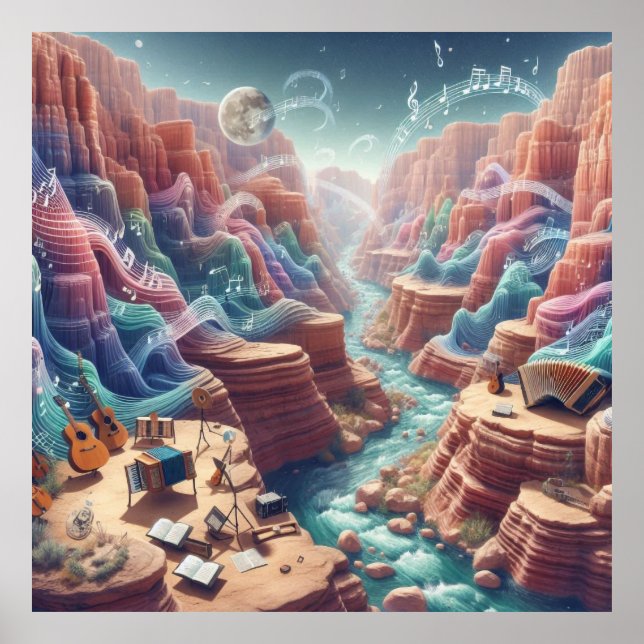 Poster Soundwave Canyon (Frente)