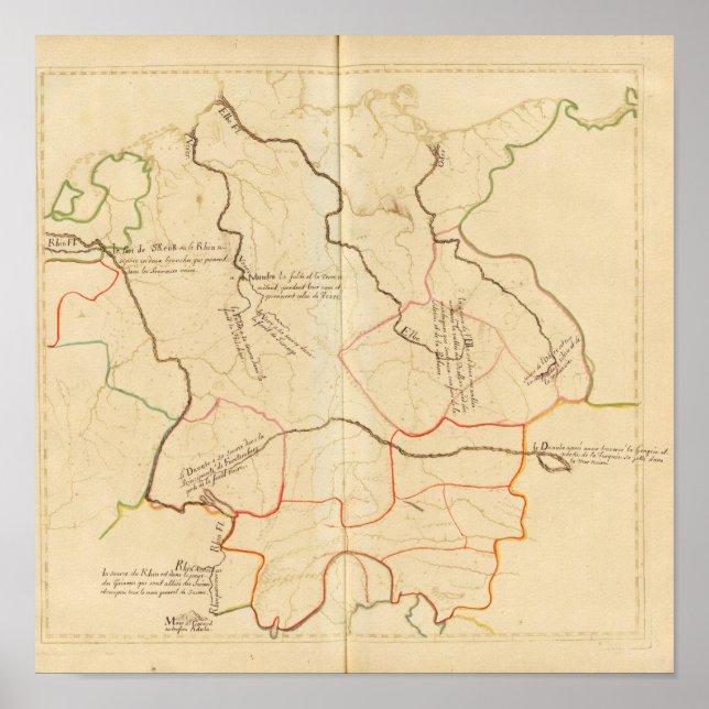 Pôster Sources of German Rivers (Frente)
